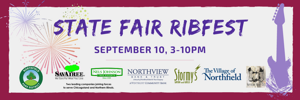 Northfield State Fair/Ribfest on September 10 from 3-10PM