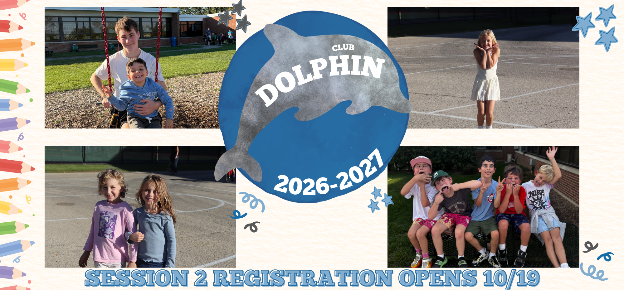 Club Dolphin Child Care Programs 2026-2027