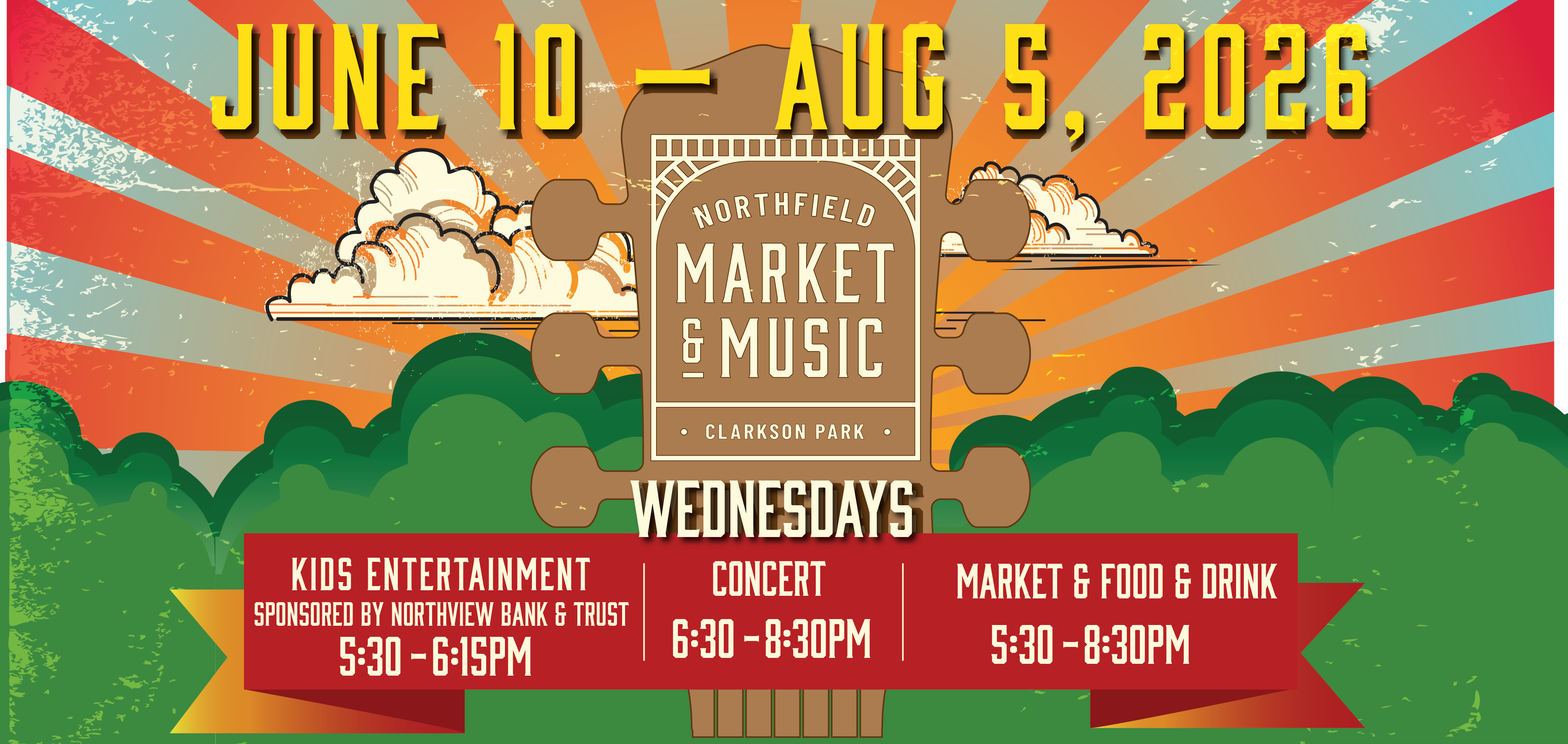 Market & Music 2026 Schedule
