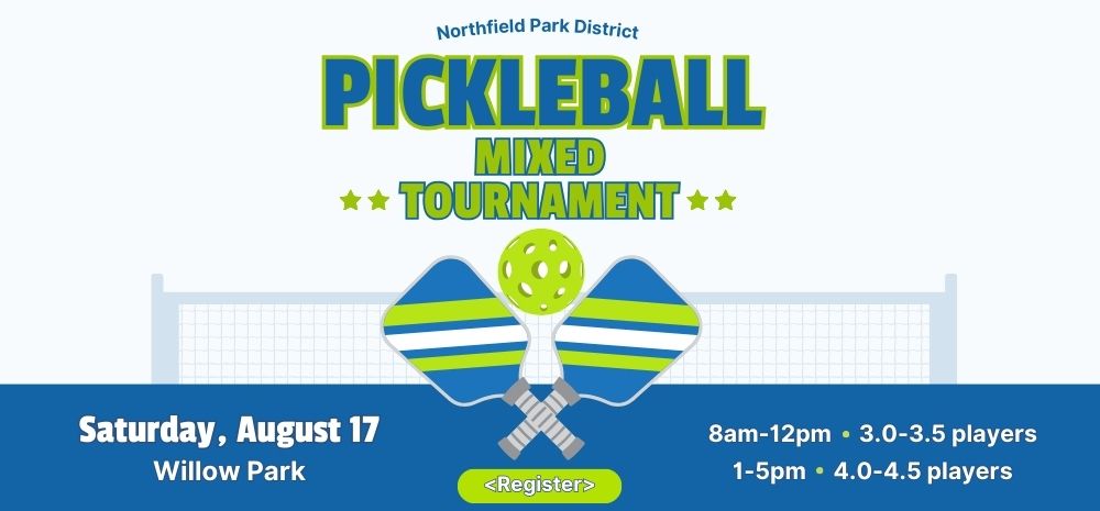Sign up for the August Pickleball Tournament